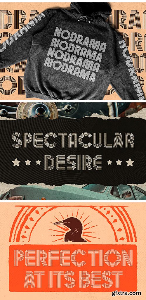 Rambors - Retro Font Rambors - Retro Font