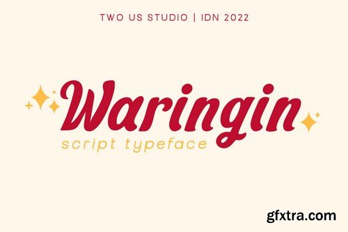 Waringin - Script Typeface
