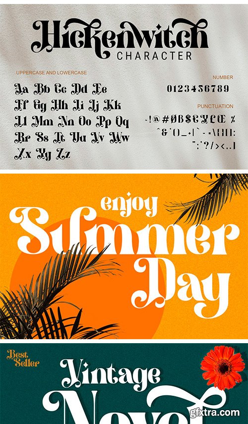 Hicken Witch Typeface Hicken Witch Typeface