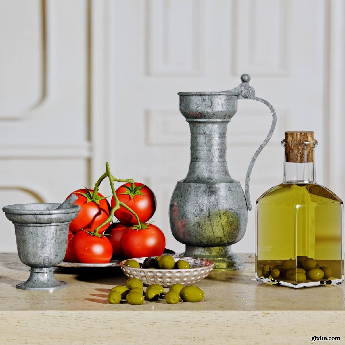 olive-and-oil-decorative-set-gfxtra