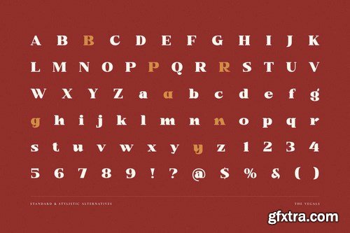Vintage - The Vegals Font