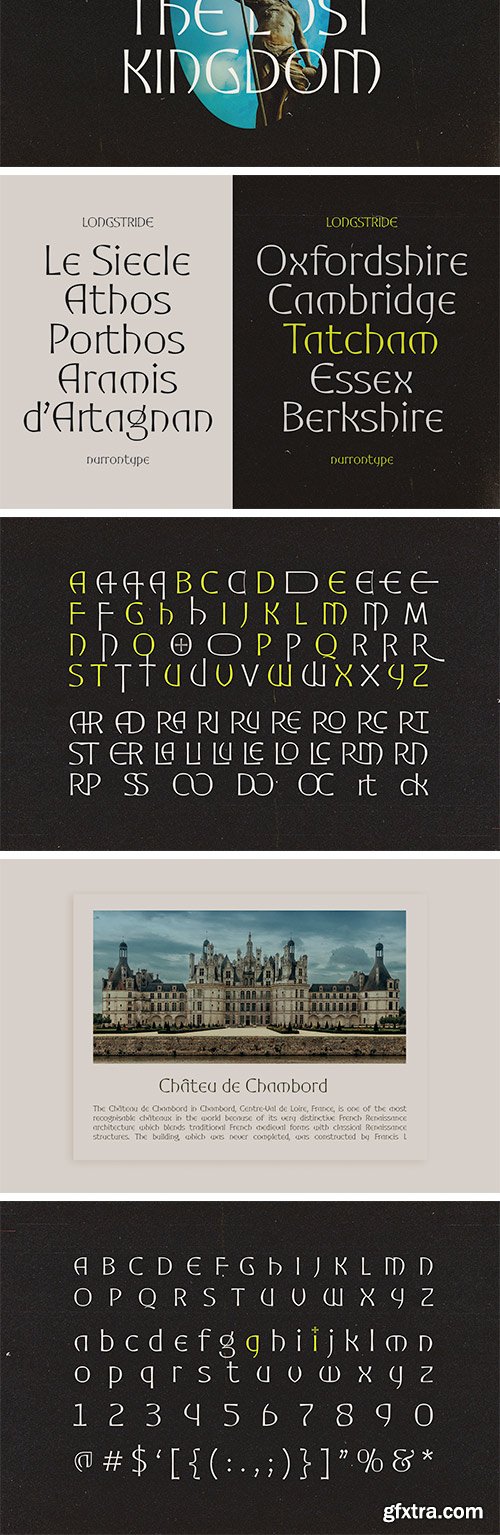 Longstride Typeface Longstride Typeface