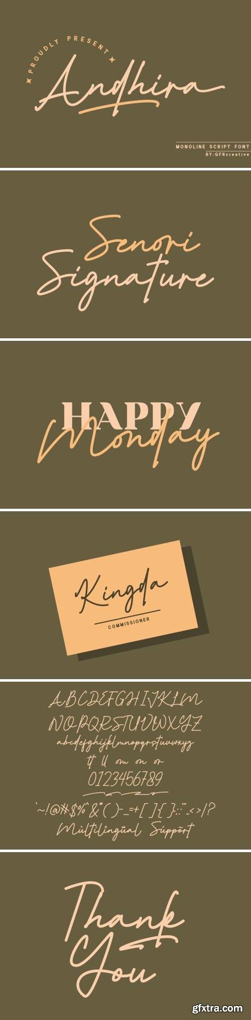 Andhira Font