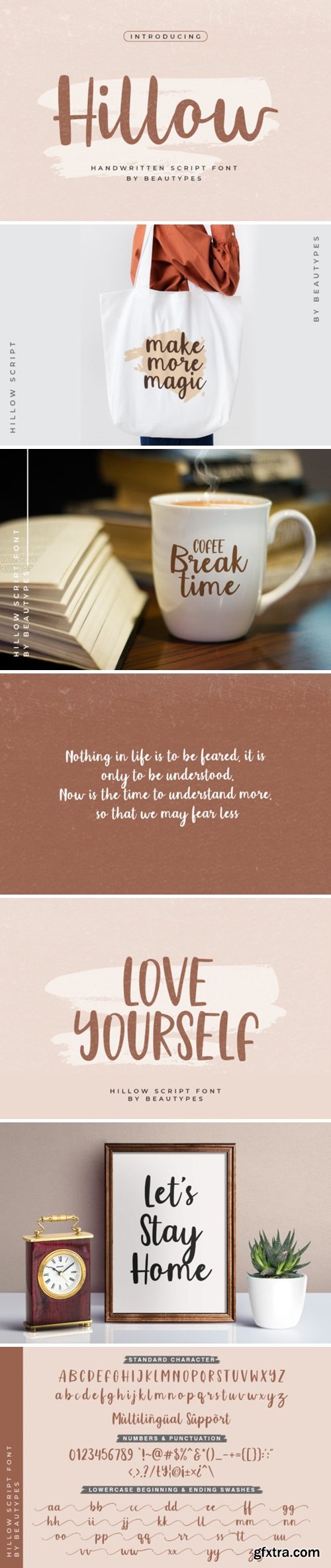 Hillow Script Font