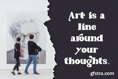 Luxurious Gallery - Luxury Retro Display Font