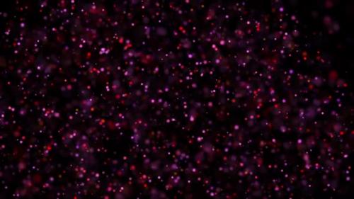 Videohive - Abstract Romantic Particles Blinking Motion Background Loops - 36679605 - 36679605