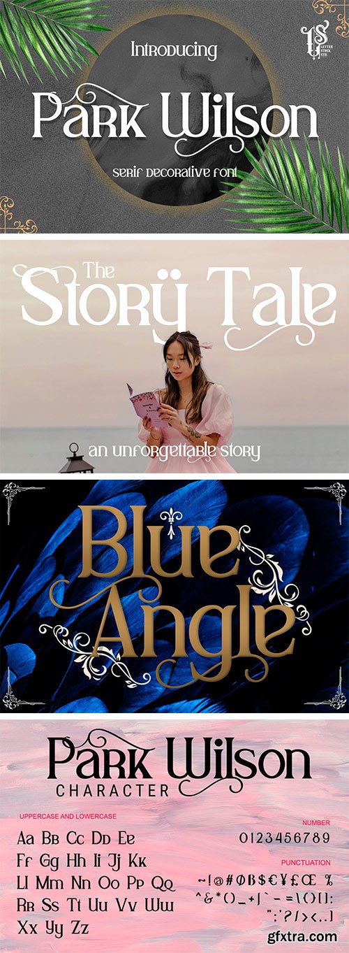 Parkwilson Font Parkwilson Font