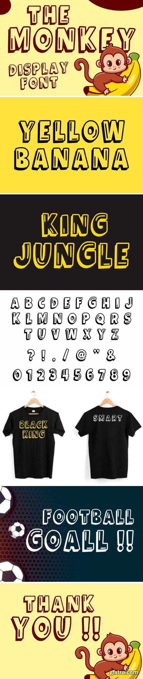 The Monkey Font