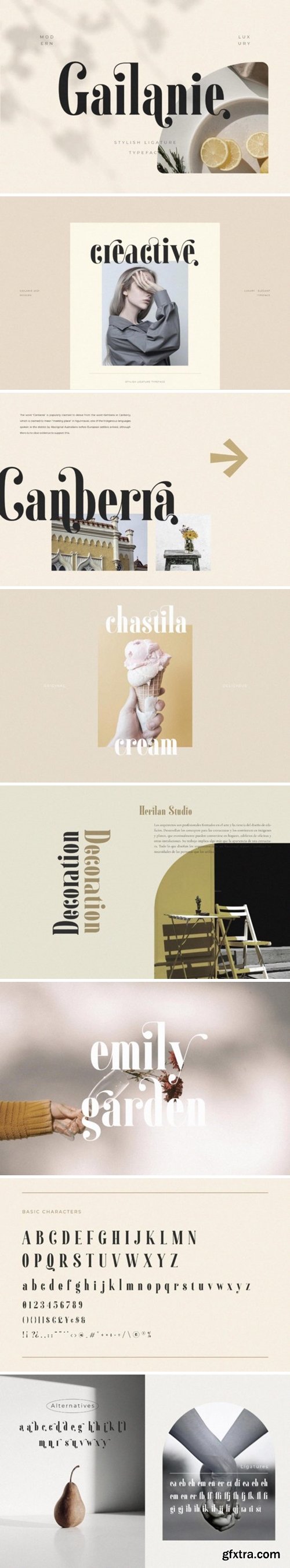 Gailanie Font