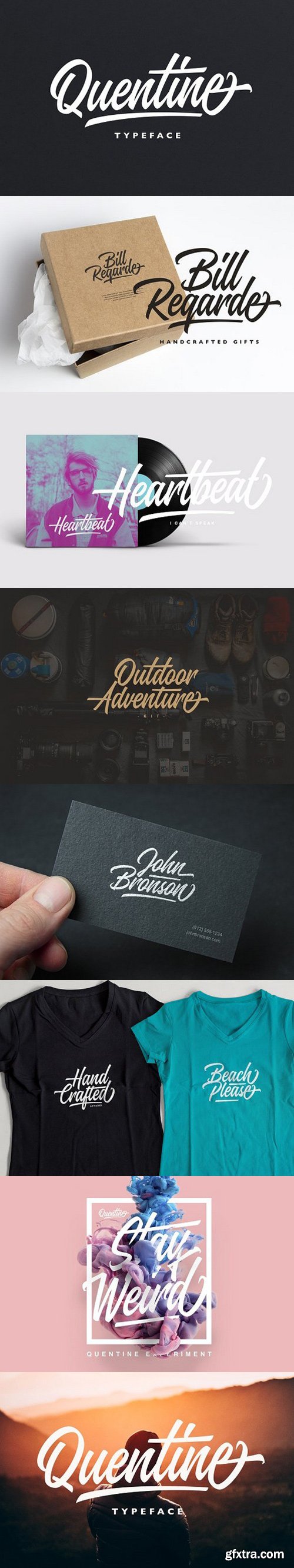 Quentine Script Fonts