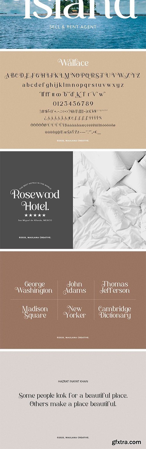 Wallace - Decorative Serif Font Wallace - Decorative Serif Font