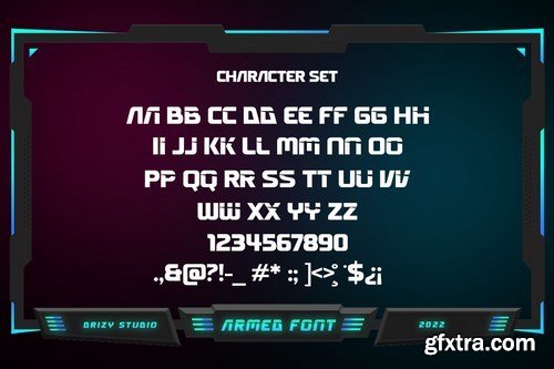 Armed Font