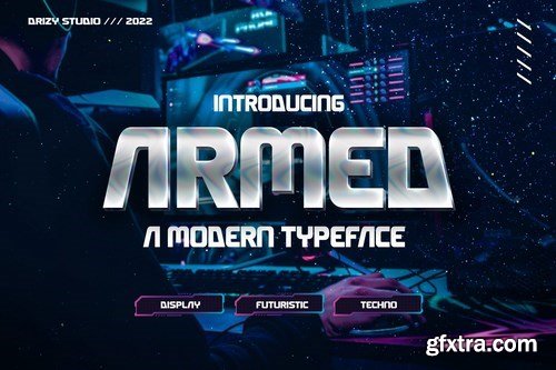 Armed Font