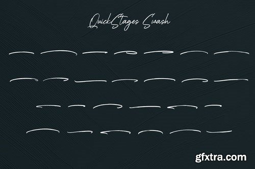 Quickstages Brush Script Font