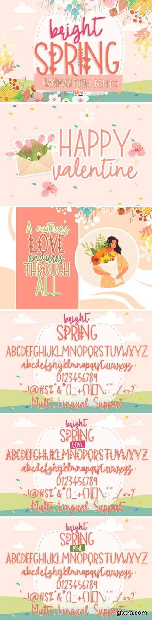 Bright Spring Font