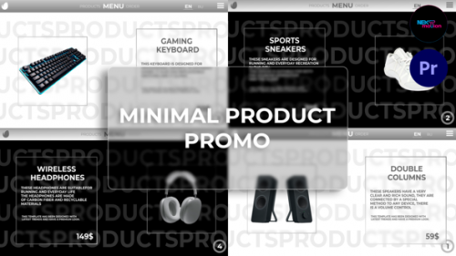 Videohive - Minimal Product Promo | MOGRT - 36736797 - 36736797