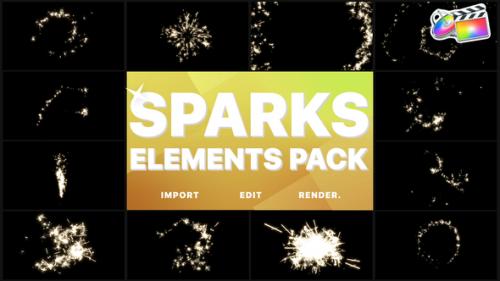 Videohive - Sparks Pack | FCPX - 36782857 - 36782857