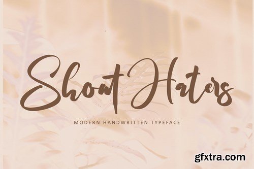 Shout Haters Font