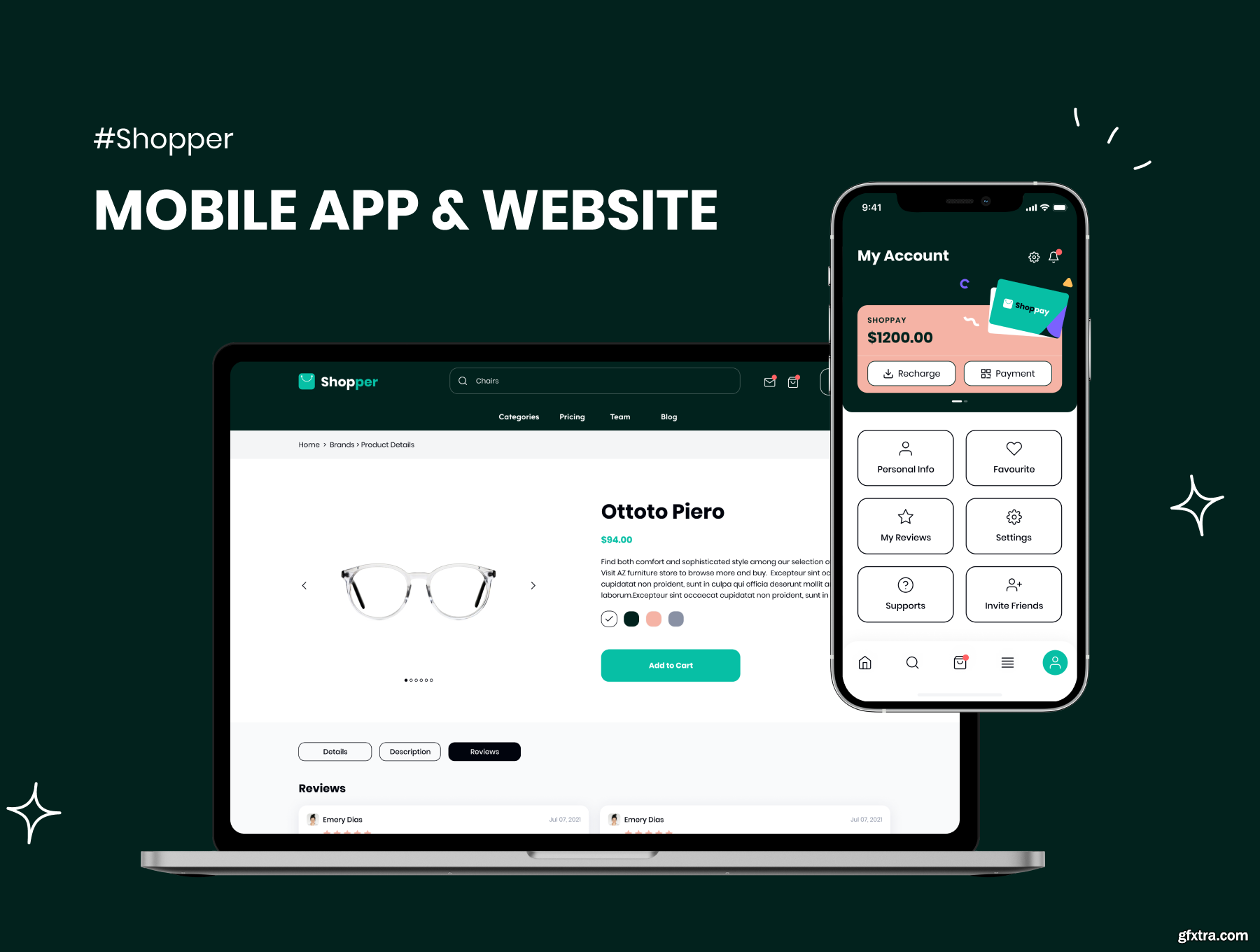Shopper Mobile App & site » GFxtra
