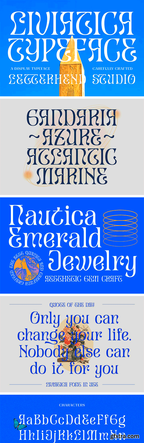 LIVIATICA - Display Font LIVIATICA - Display Font