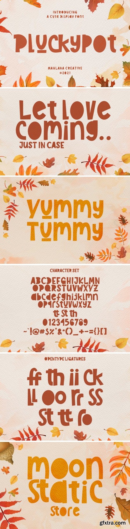 Pluckypot Font