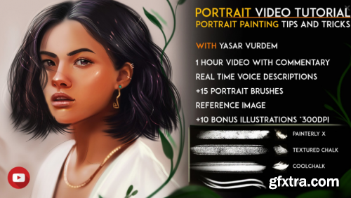 Portrait Painting in Photoshop - Video Tutorial