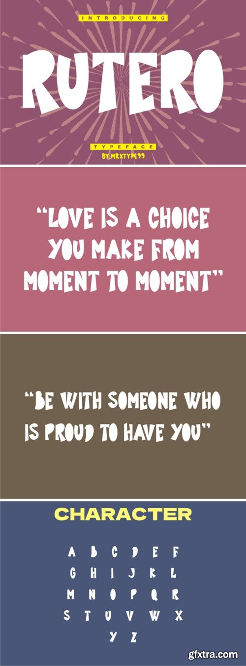 Rutero Font