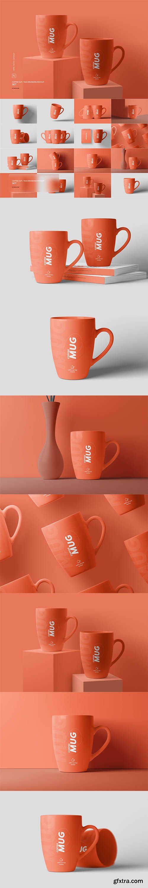 CreativeMarket - Mug Mockup Set 7084472