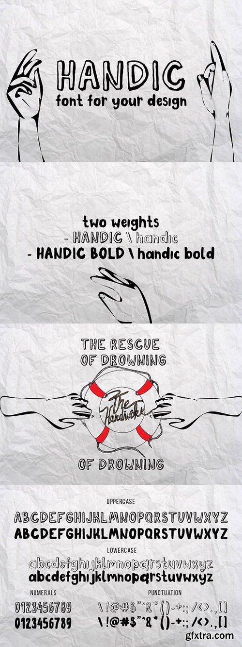 HANDIC FONT