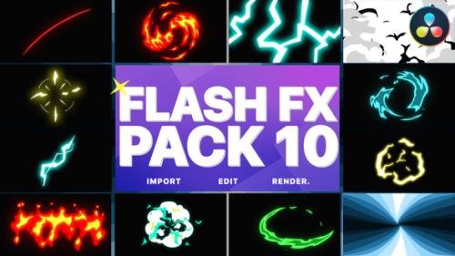 Videohive - Flash FX Elements Pack 10 | DaVinci Resolve - 36820112 - 36820112