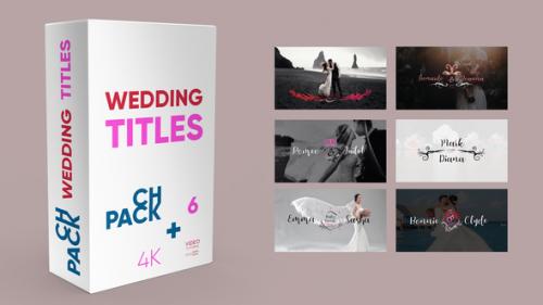 Videohive - Wedding Titles - 36821757 - 36821757