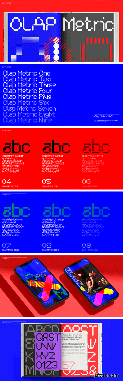Olap Metric Font Family Olap Metric Font Family