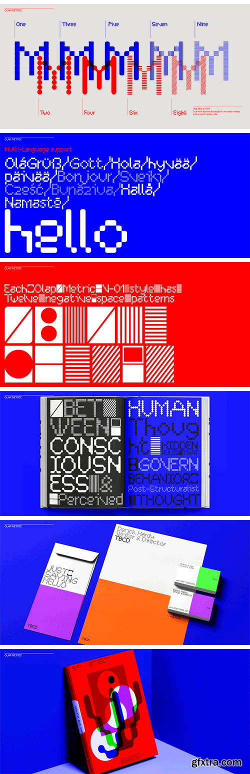 Olap Metric Font Family Olap Metric Font Family