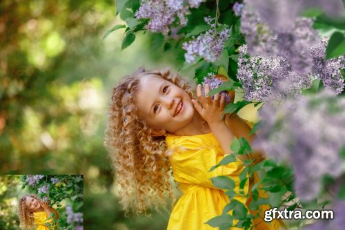 30 Lilac Photo Overlays