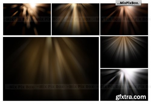 CreativeMarket - Sun Rays Photo Overlays 6043690
