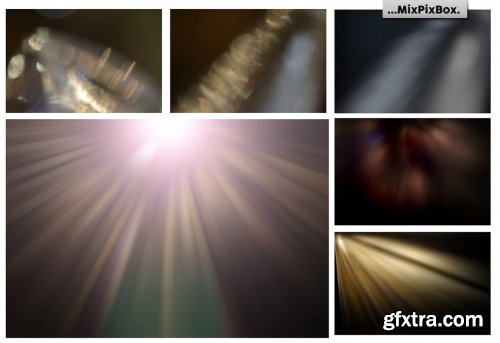 CreativeMarket - Sun Rays Photo Overlays 6043690
