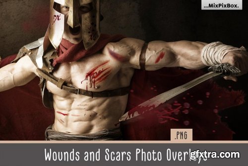 CreativeMarket - Wounds and Scars Overlays 5326626