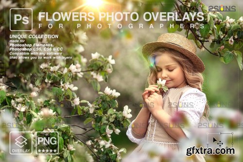 Flower overlay , Photoshop overlay, Flower overlays 