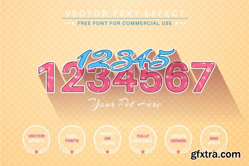 CreativeMarket - Cat Long Shadow Editable Text Effect 7014404