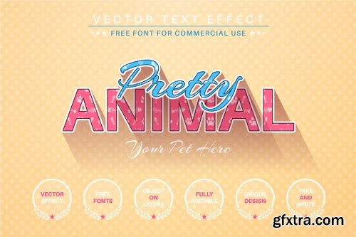 CreativeMarket - Cat Long Shadow Editable Text Effect 7014404