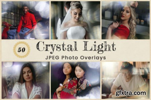 Crystal Light Digital Photo Overlays