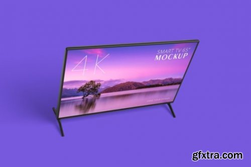  Realistic Smart TV Photoshop Mockup