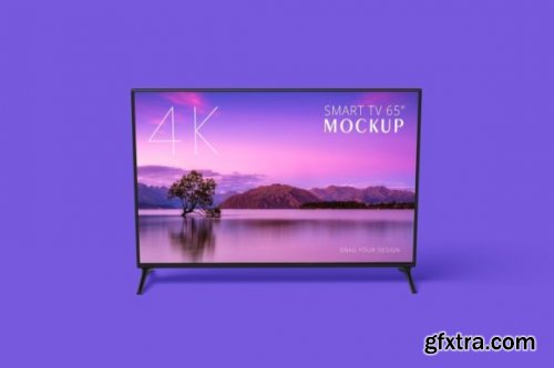  Realistic Smart TV Photoshop Mockup