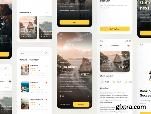 Traver - Traveling UI Kit Apps