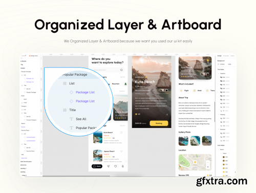 Traver - Traveling UI Kit Apps