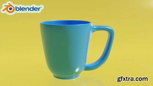  Create a CUP in Blender [Your Daily Practice]