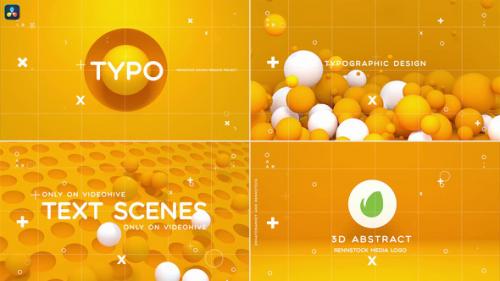Videohive - 3d Abstract Object Logo Opener - 36482074 - 36482074