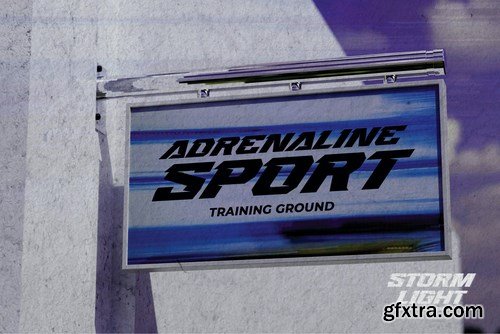 STORMLIGHT - Race Theme Display Font