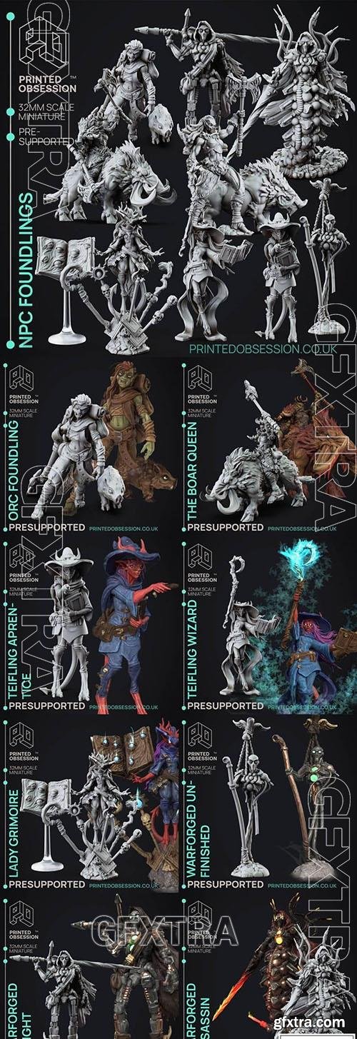 Foundlings March 2022 3D Printable