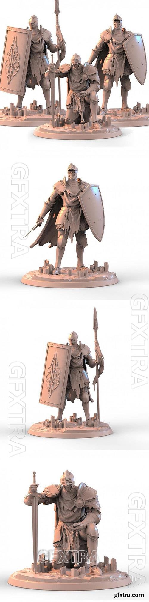Dark Souls Lothric Knights 3D Printable Dark Souls Lothric Knights 3D Printable